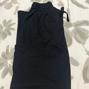Black Scrub Pants